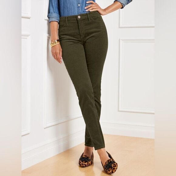 Talbots Stretch Corduroy Jeggings - Picture 1 of 8